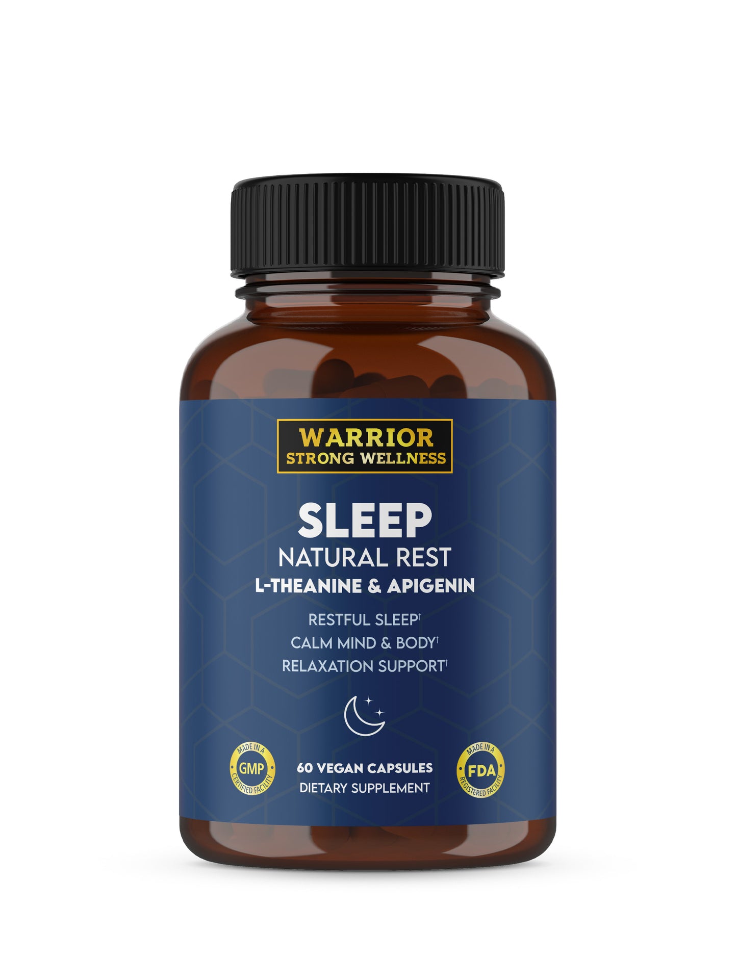 Sleep Natural Rest L-Theanine & Apigenin -for calming the mind & sleeping deep & cognitive function