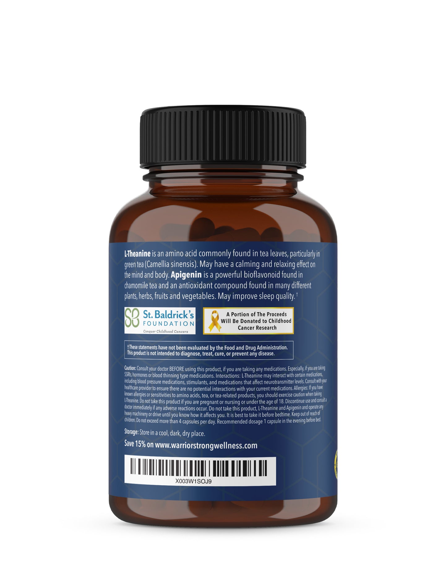 Sleep Natural Rest L-Theanine & Apigenin -for calming the mind & sleeping deep & cognitive function