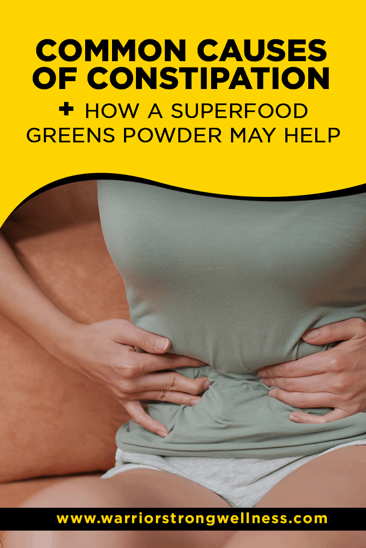 constipation, certified organic superfood greens powder