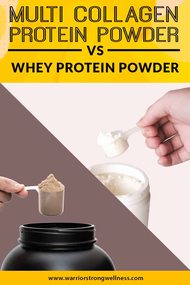 Multi Collagen Protein Powder Vs. Whey Protein Powder