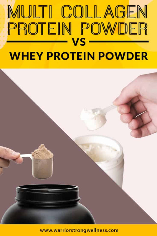 Multi Collagen Protein Powder Vs. Whey Protein Powder