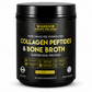 Collagen Peptides & Bone Broth Superfood - Supports Digestion, Anti-Inflammatory Health, Muscle, Tissue, Joints, Bones & Immune Health
