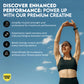 Women stretching and benefits of creatine listed