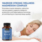 Woman sleeping and summary of benefits of magnesium complex