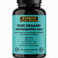 Pure Organic Ashwagandha Max -Supports Healthy Stress Response, Adrenal, Immune & Balances Mood