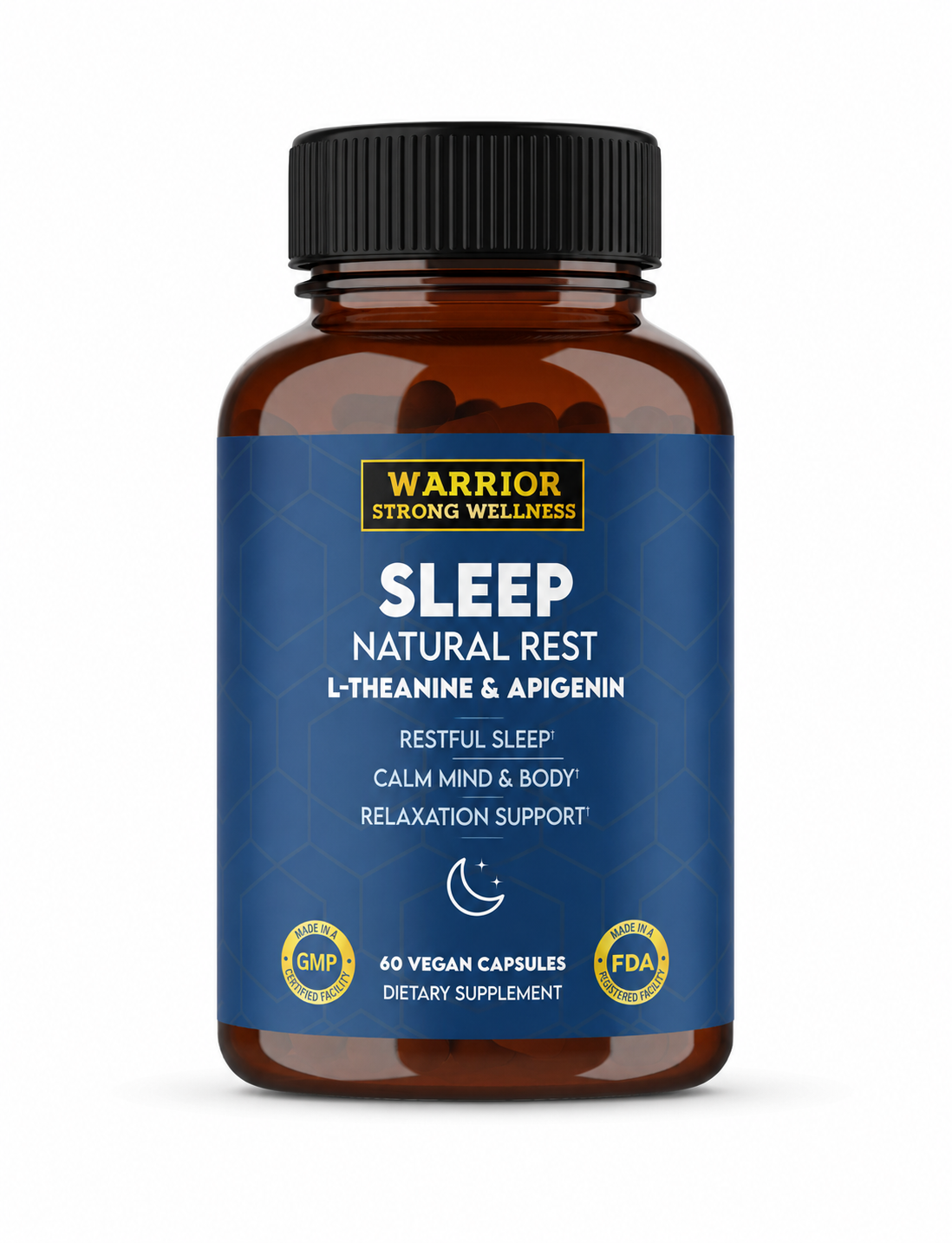 Sleep Natural Rest L-Theanine & Apigenin -for calming the mind & sleeping deep & cognitive function
