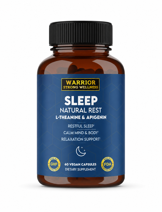 Sleep Natural Rest L-Theanine & Apigenin -for calming the mind & sleeping deep & cognitive function