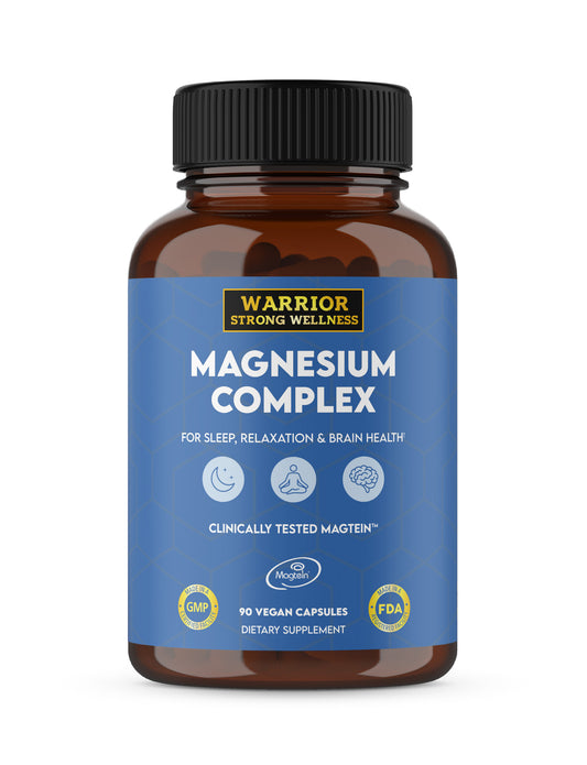 Magnesium Complex- Triple Blend for Memory, Brain Health, Sleep & Relaxation