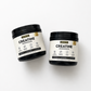 Two containers of Warrior Creatine Monohydrate on a white background