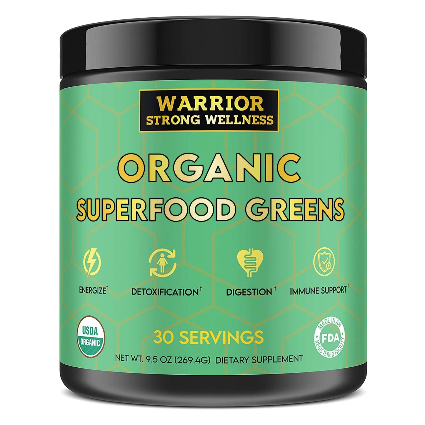 Buy Organic Superfood Greens Powder