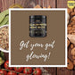 Warrior Strong Wellness Collagen Peptides & Bone Broth with wholesome foods, highlighting digestive wellness, gut health, and daily collagen protein support.