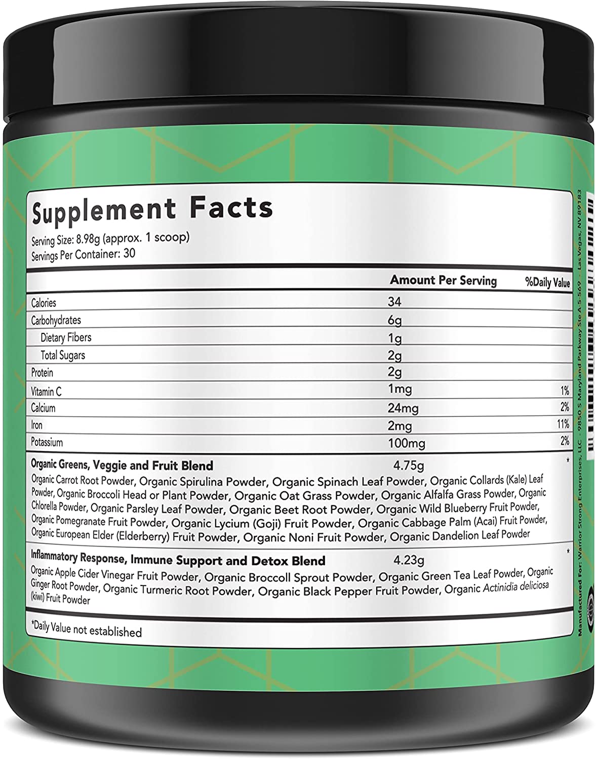Supplement Facts